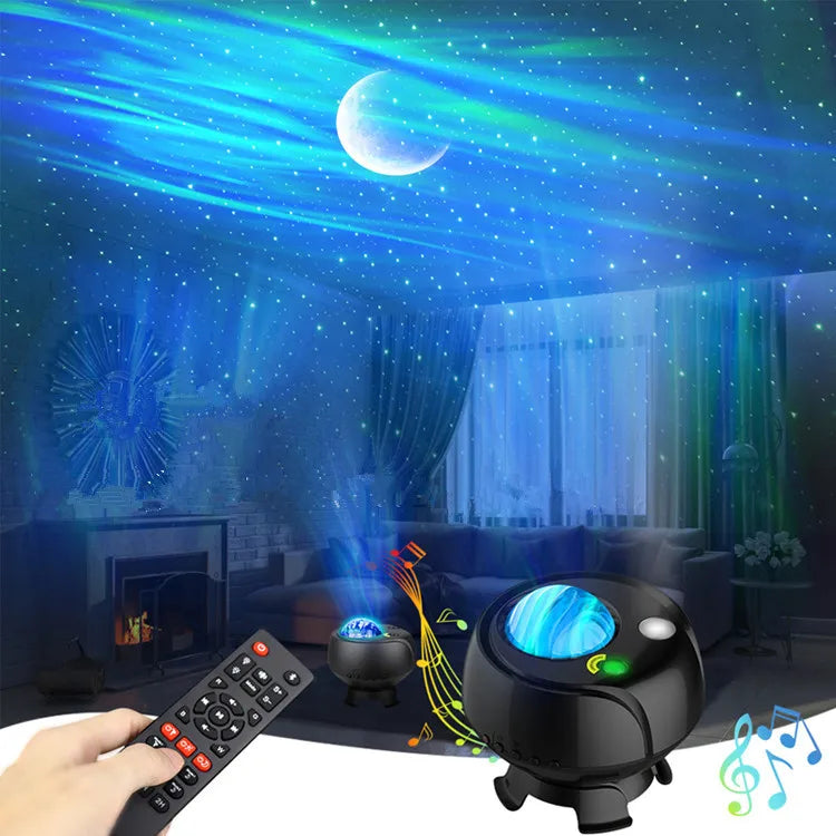 Starfield Galaxy Høyttaler Lysprojektor | Luvikno