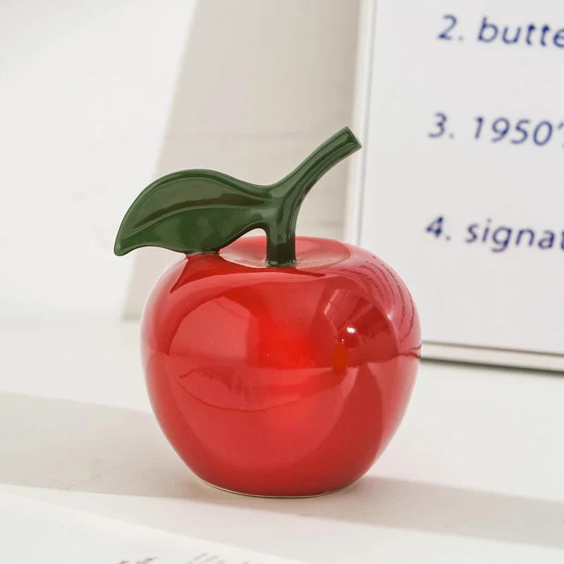 Frukt Keramisk Ornament – Borddekorasjon & Hjem Accent | Luvikno