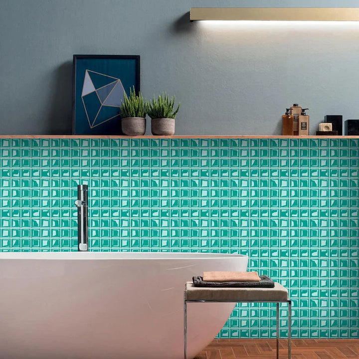 DecoMosaic 3D Mosaikkveggflisetiketter Luvikno