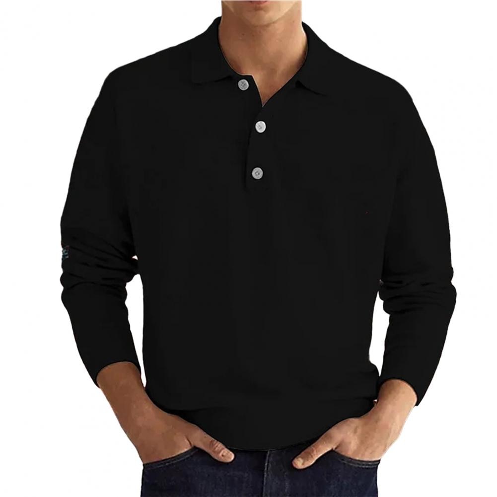 Luvik | Håndlaget polo shirt med lange ermer