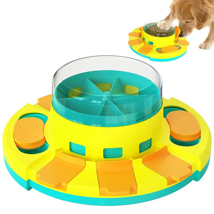PuzzleFeast Pet Feeder - Interaktiv mating spill for kjæledyr Luvikno