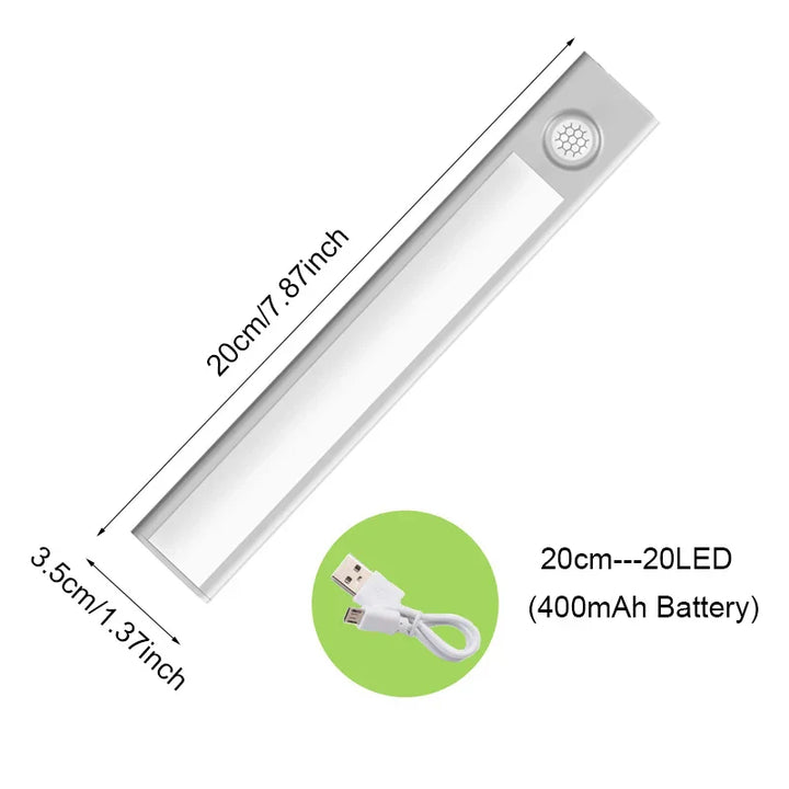 Luvikno | USB oppladbar bevegelsessensorlampe