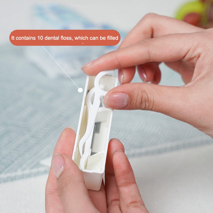 Bærbar Automatisk Flosser Dispenserboks | Luvikno