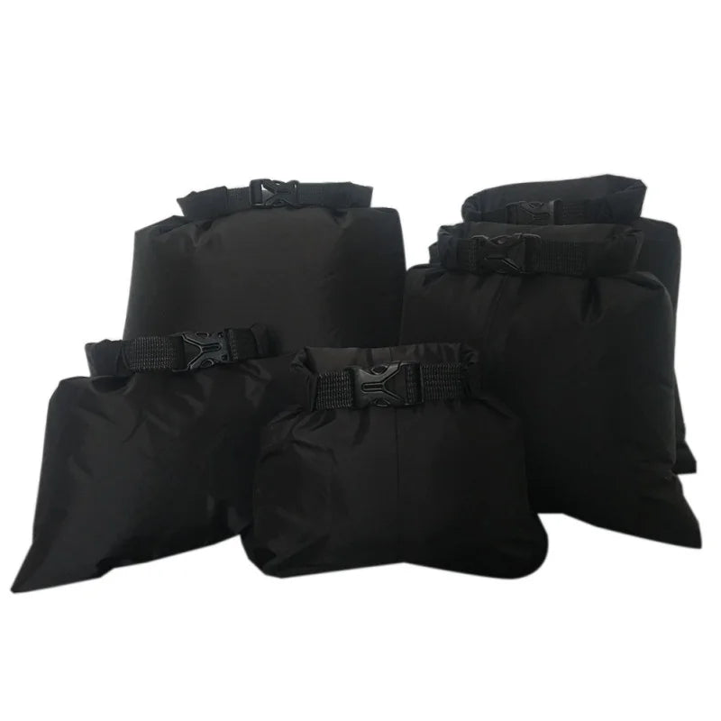 Luvikno | Sealon Dry Bag Set | Vanntett og sandbestandig 5-delt sett for reise og utendørs eventyr