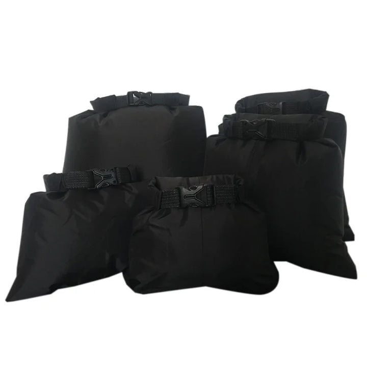 Luvikno | Sealon Dry Bag Set | Vanntett og sandbestandig 5-delt sett for reise og utendørs eventyr