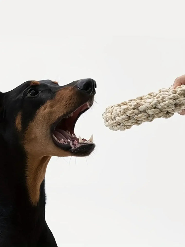 Robust bomull chew ring for hunder Luvikno