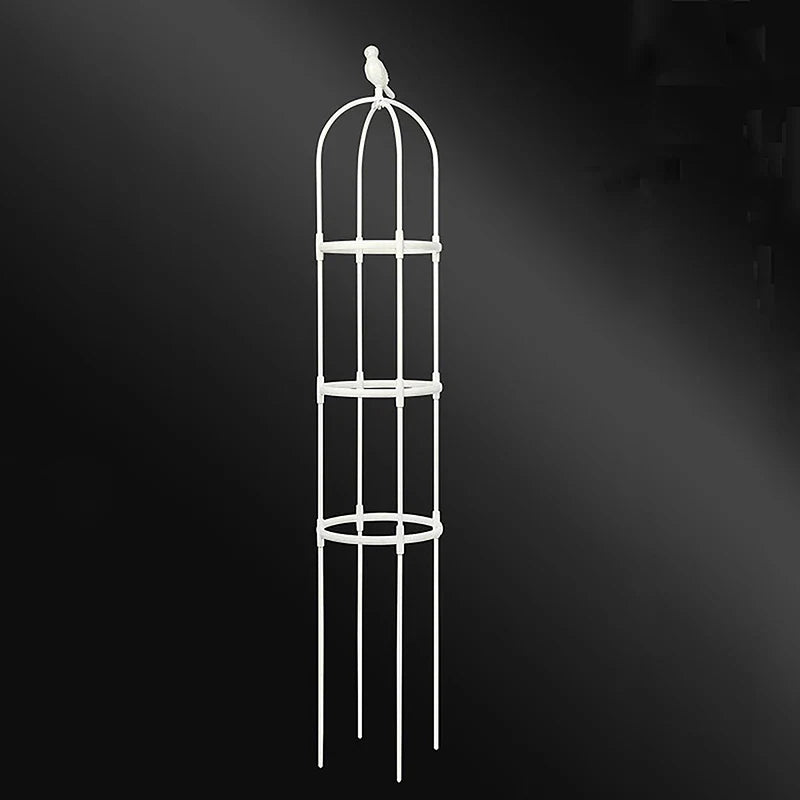 Luvikno | GrowArc Hage | Plante klatrehjelp laget av fiberglass | Stabilt & værbestandig | For klatreplanter & grønnsaker