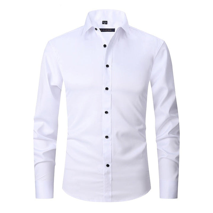 Luvik | Miehet Anti-Wrinkle Slim Fit pukeutua paita