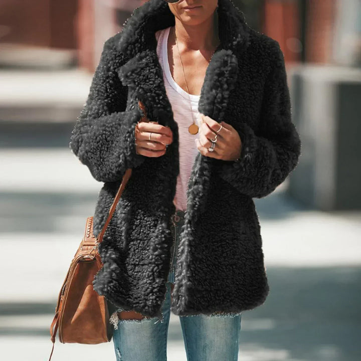 Luvik | Varm fleece-jakke - Beige - Behagelig og trendy