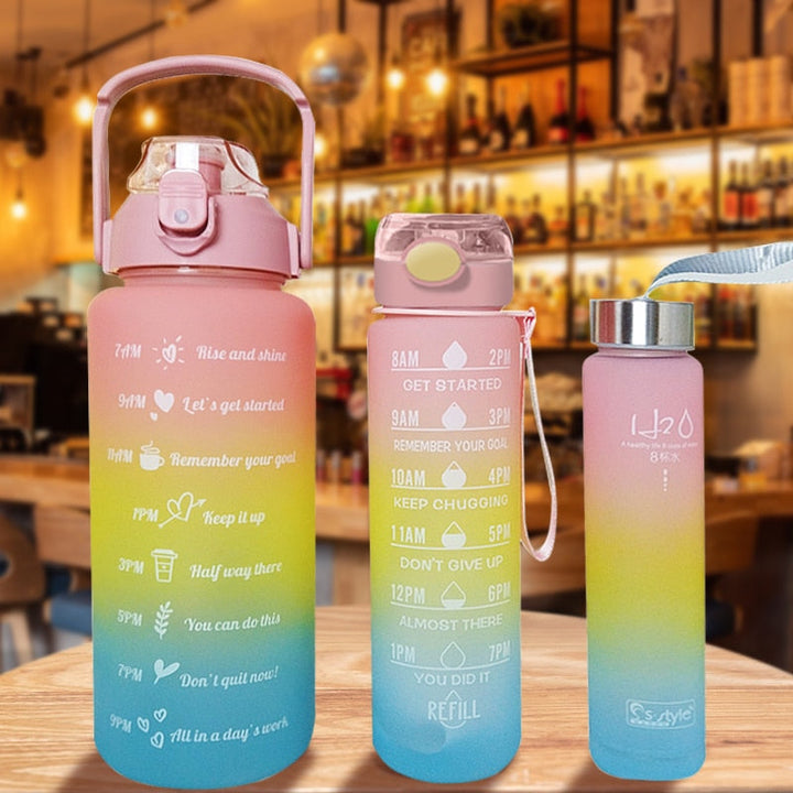 All Day Hydrate Time Marker Vannflaske | Luvikno