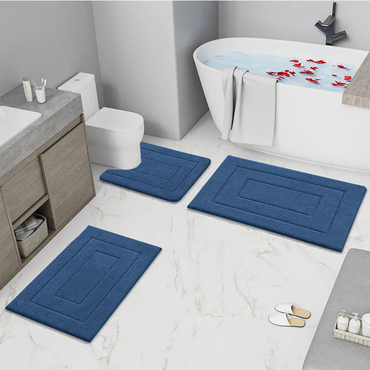 Microfiber Badmatte Dobbel Lag | Luvikno