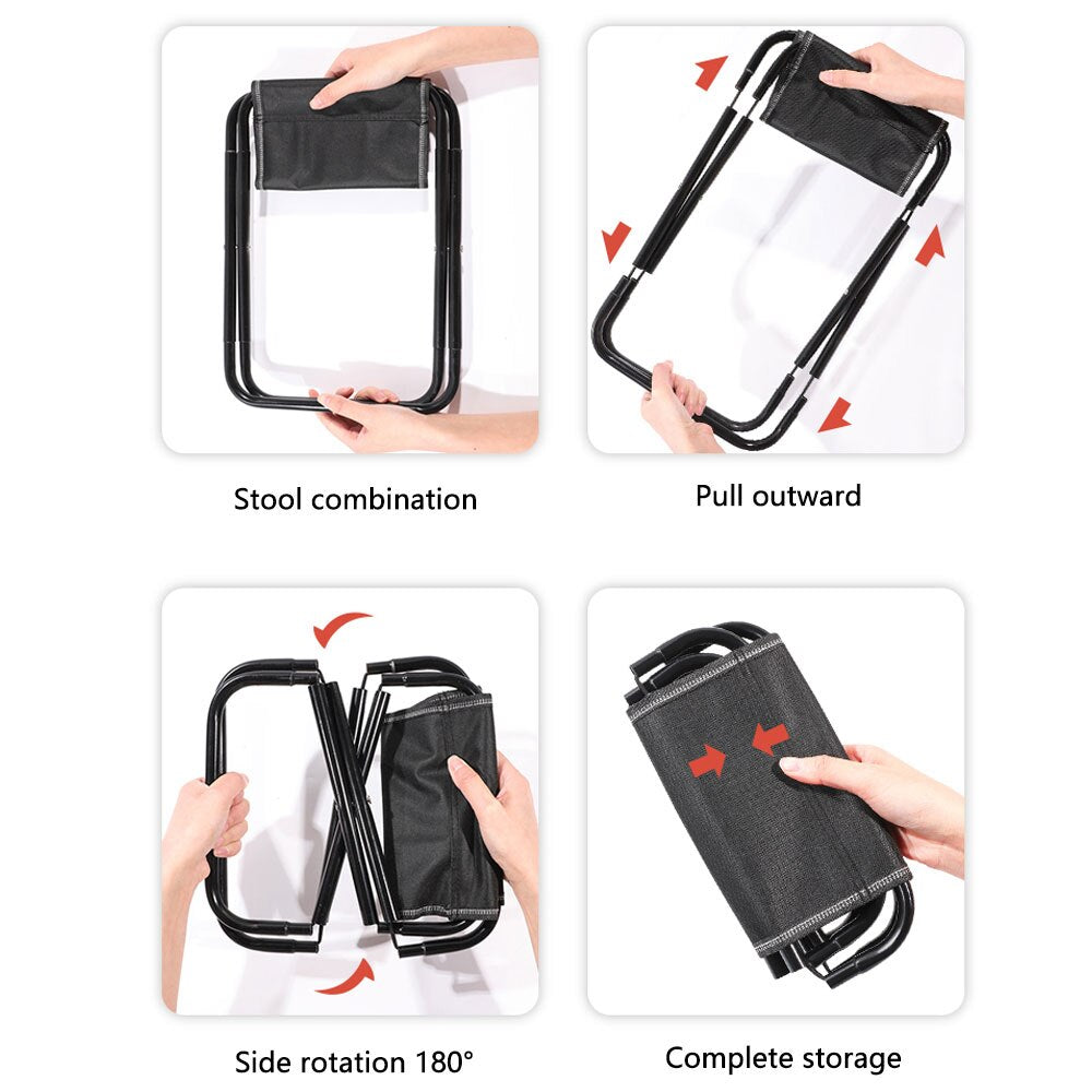 Foldbar Smart Rest Mini Turstol | Luvikno