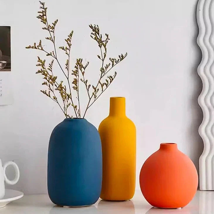 Nordisk keramikk vase Luvikno