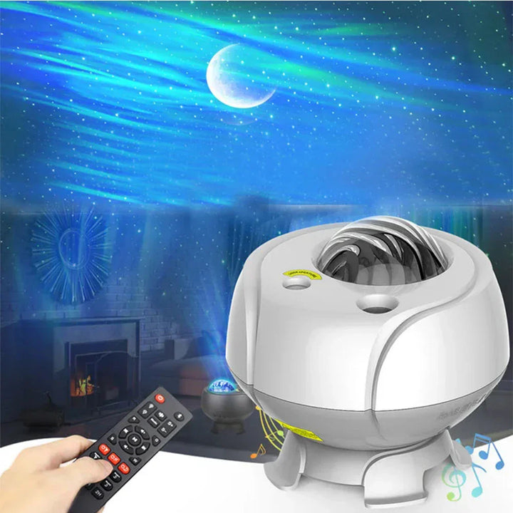 Starfield Galaxy Høyttaler Lysprojektor | Luvikno