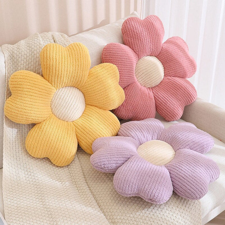 Fluffy Clover Flower Cushion | Luvikno