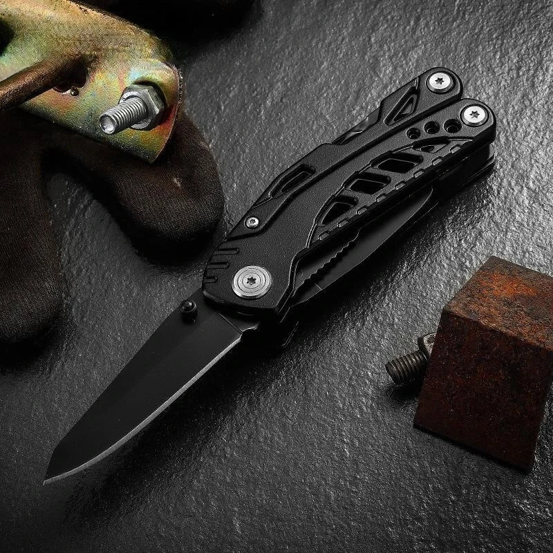 Ultimate Outdoor EDC Spenne Folding Survival Multi-Verktøy | Luvikno