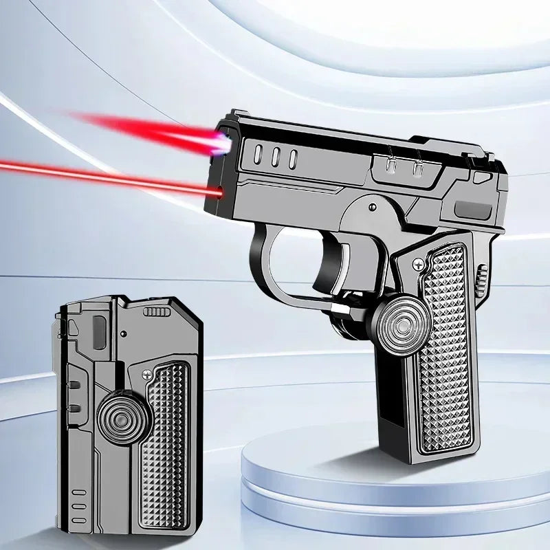 Foldbar Dual-Form Pistolformet Vindproof Lighter | Luvikno