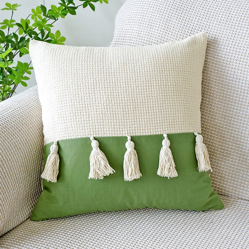 Brodert tulipan putetrekk