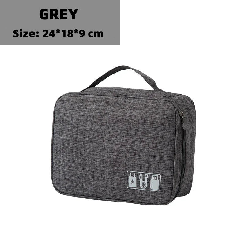 Luvikno | Baguvo Kosmetikkveske | Vannavvisende & Kompakt | 100 % Oxford Polyester | 24×18×9 cm