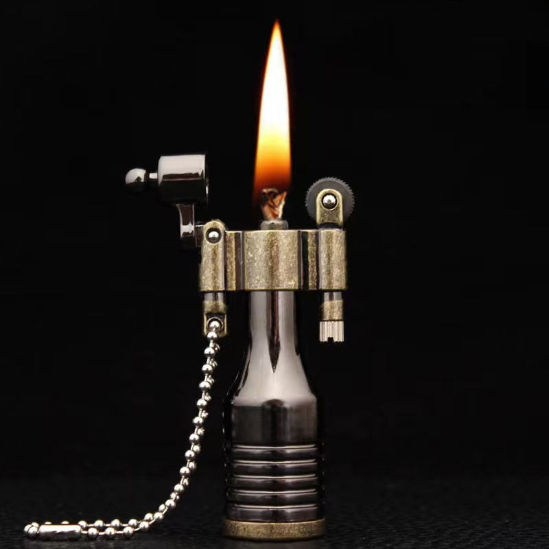 Jet Power Retro Metallnøkkelring Lighter | Luvikno