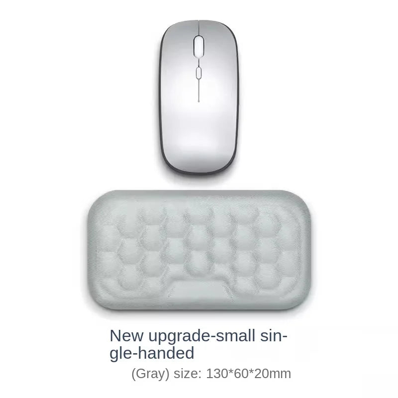 Luvikno | SilentaPad Håndleddstøtte | Ergonomisk Musmatte med Minne Skum & Massasjområde | For PC, Laptop & Gaming