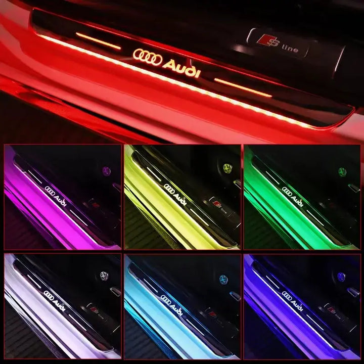 Magnetiske billys LED - Sterke festevann- og ripefrie Luvikno