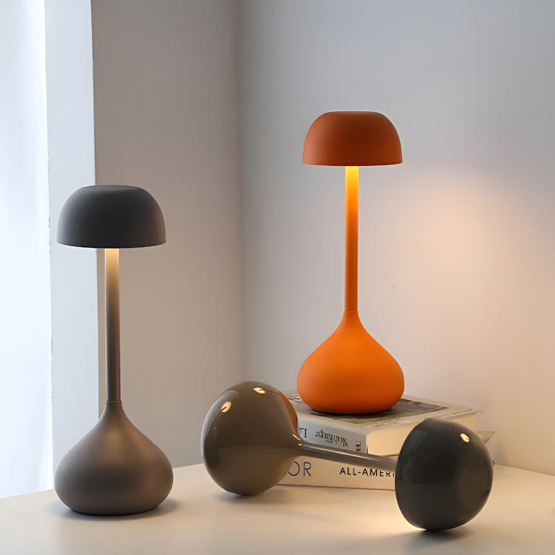 Luvikno | LumiTouch Trådløs LED Bordlampe – Elegant, Dimbart og Moderne