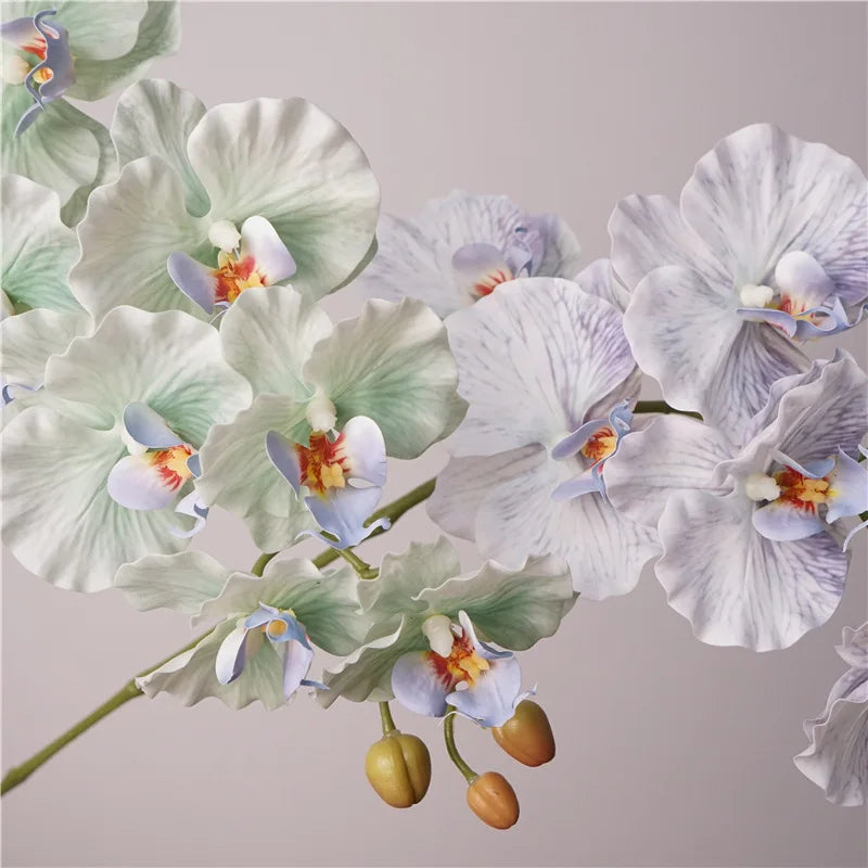 9-hodet kunstig Phalaenopsis blomst