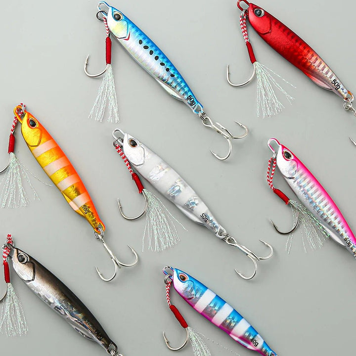Jigblad metall jig skje for havabbor | Luvikno