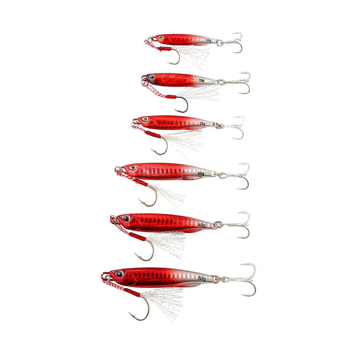 Jigblad metall jig skje for havabbor | Luvikno
