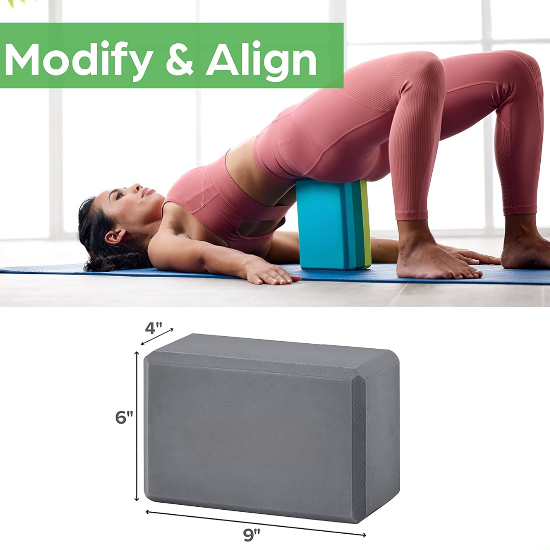 SupportFlex - Antiskli Yoga Blokk av EVA Luvikno