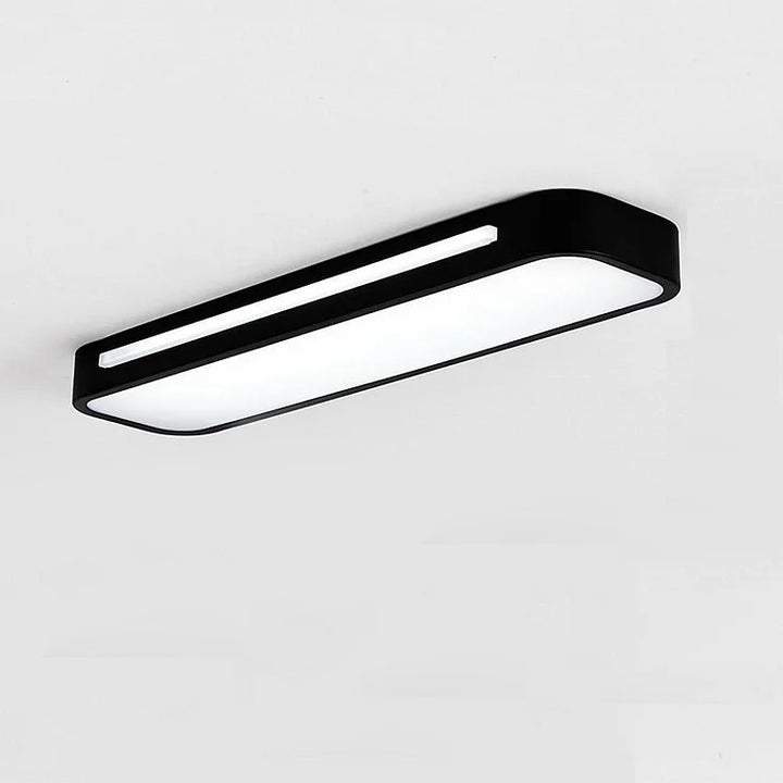 Luvikno | Minimalistisk LED Taklampe laget av Jern og Akryl