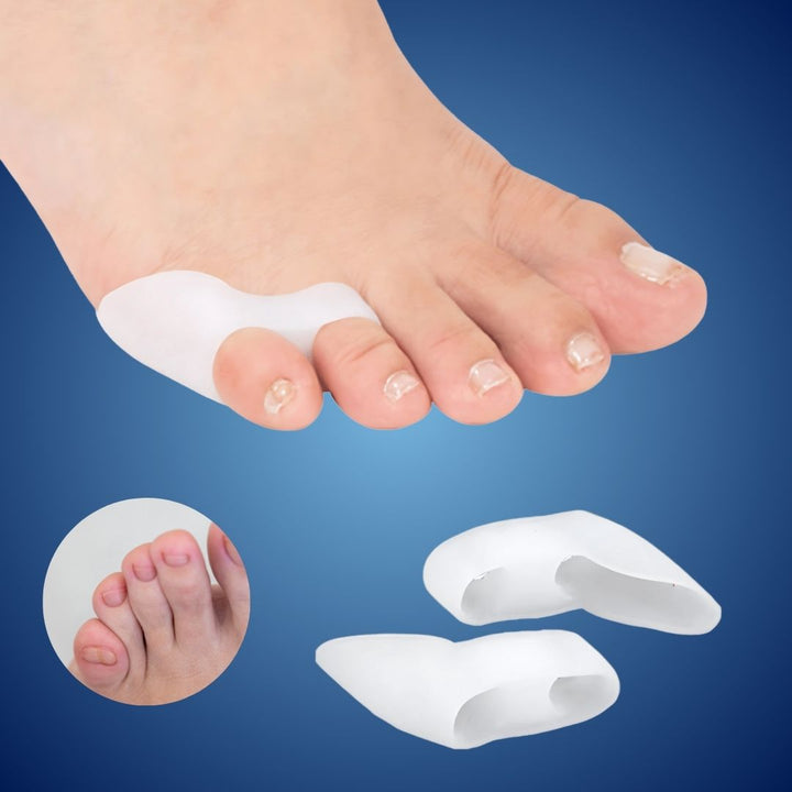 ToeGuard ortopediske tåspacer | Bunionette korrigerer - Lite tå rettet - for hallux valgus - Hammertoe og tåjustering Luvikno