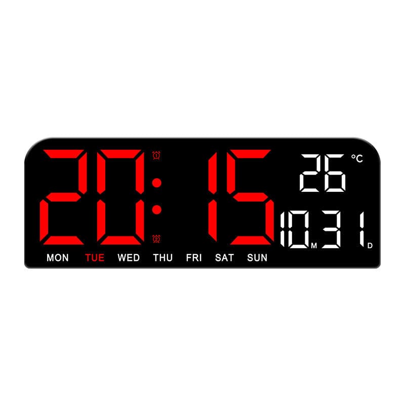 LED Digital Vekkerklok | Luvikno