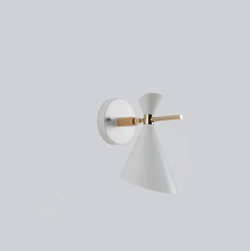 Luvikno | NordicElegance Vegglampe - Minimalistisk hornformet LED vegglampe
