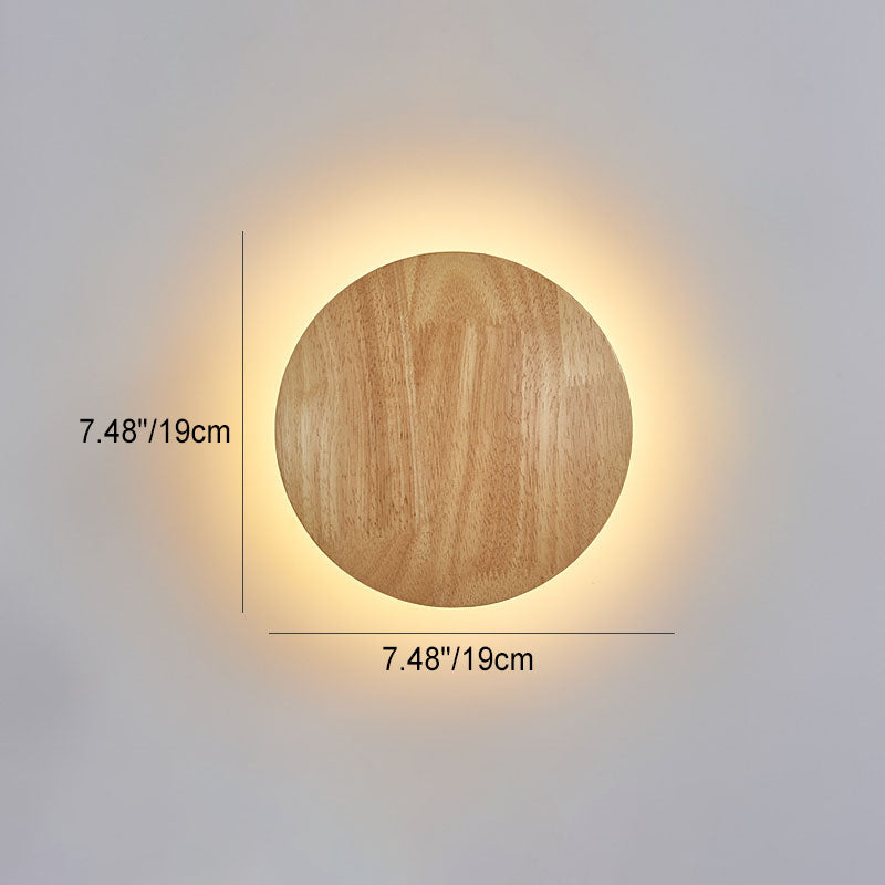 Luvikno | Moderne Minimalistisk Rund Uregelmessig Oval Tre LED Vegglampe for Stue