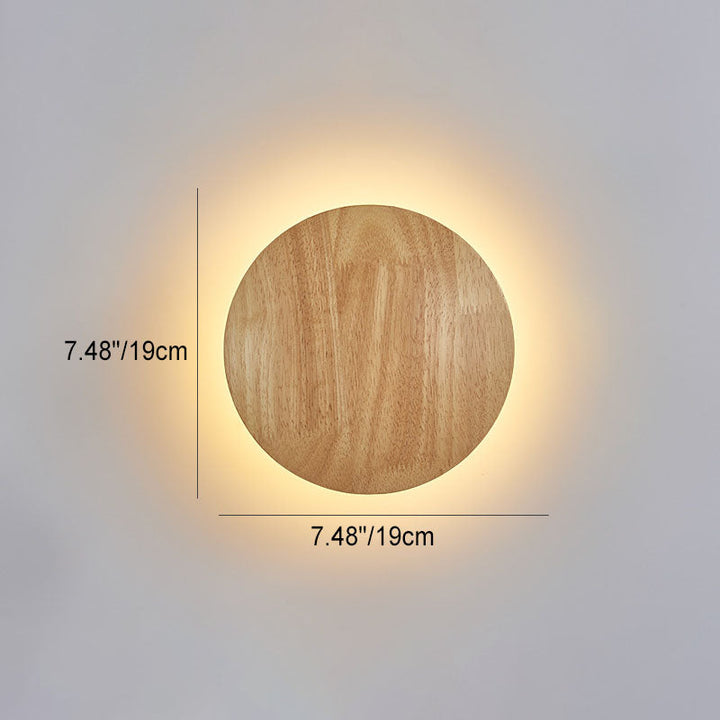 Luvikno | Moderne Minimalistisk Rund Uregelmessig Oval Tre LED Vegglampe for Stue