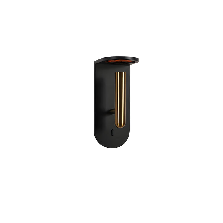 Justerbar nordisk LED-vegglampe med flammeeffekt Luvikno