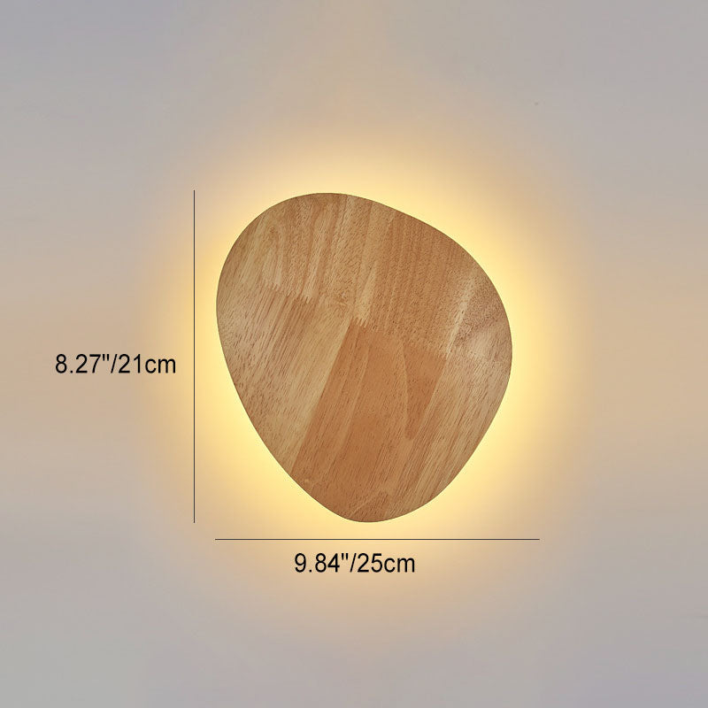 Luvikno | Moderne Minimalistisk Rund Uregelmessig Oval Tre LED Vegglampe for Stue