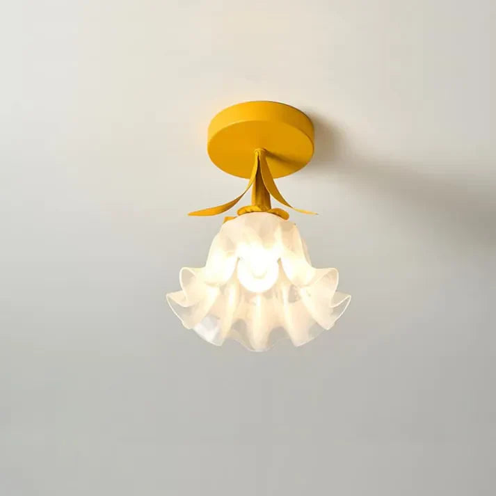 Luvikno | Mini Blomster Taklampe - Luksuriøs Mini Pendellampe for Tidløs Atmosfære