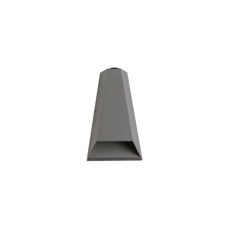 Utendørs moderne søylegeometri LED vanntett vegglampe | Luvikno