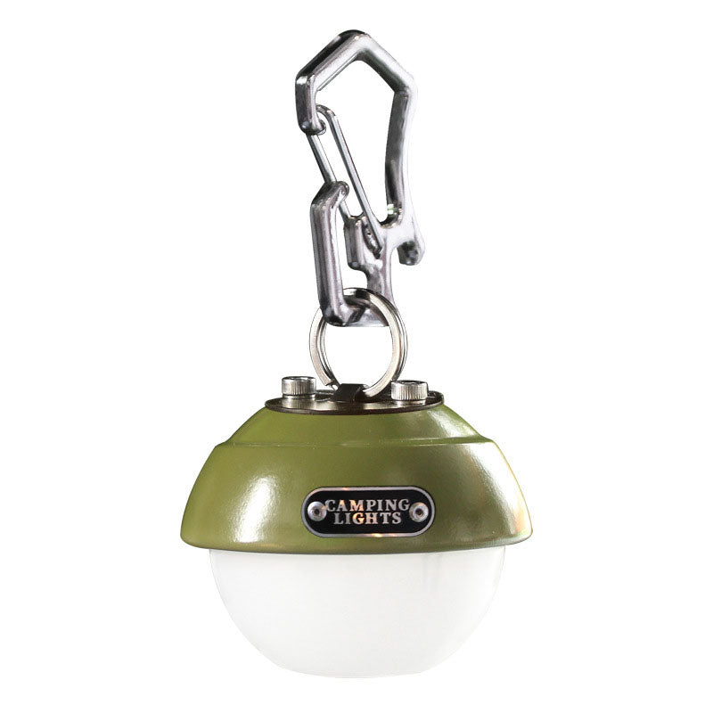 Moderne Kreativ Vannavstøtende Orb Metall PC LED Camping Utendørs Lys For Utendørs Patio | Luvikno
