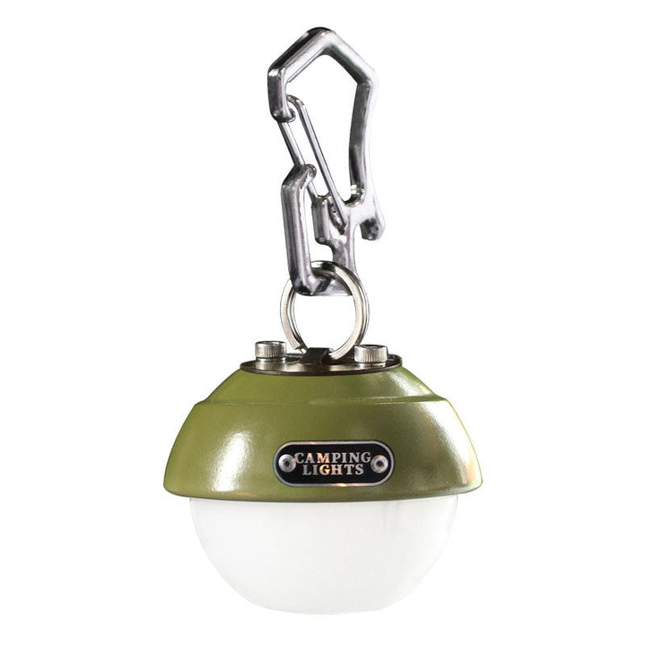 Moderne Kreativ Vannavstøtende Orb Metall PC LED Camping Utendørs Lys For Utendørs Patio | Luvikno