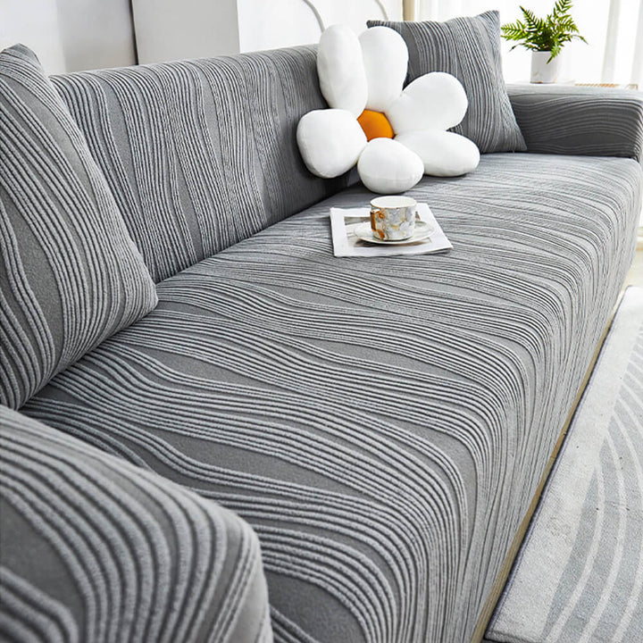 Jacquard Stretch Full-Cover Anti-scratch Sofa Deksel Myk Katt-vennlig | Luvikno