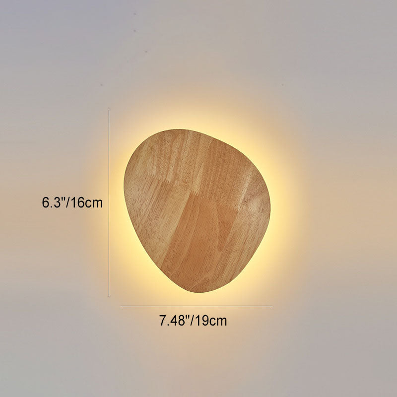 Luvikno | Moderne Minimalistisk Rund Uregelmessig Oval Tre LED Vegglampe for Stue