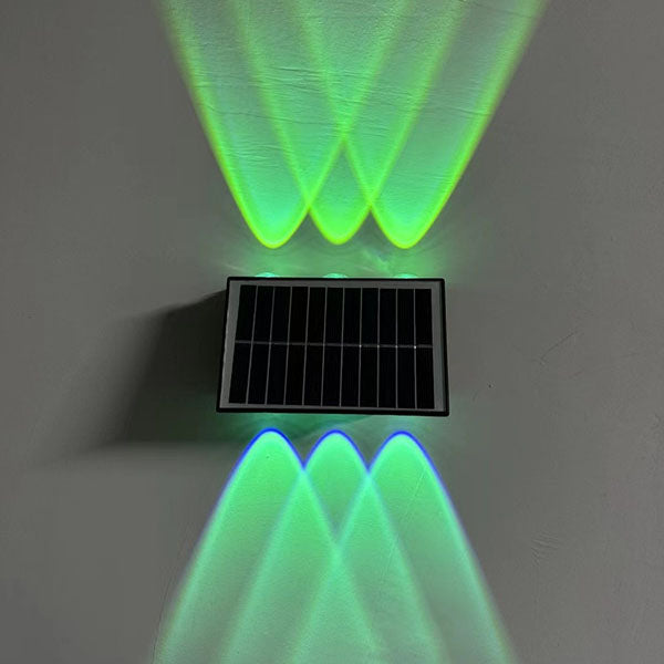 Moderne industriell sol vanntett ABS søyle LED vegglampe for utendørs terrasse | Luvikno