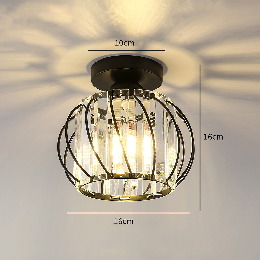 Glass Ceiling Light | Luvikno