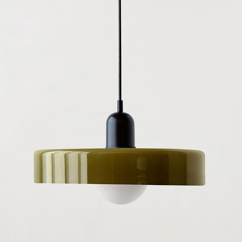 Fargerik Bauhaus-Stil Pendellampe - StiloGlas | Luvikno