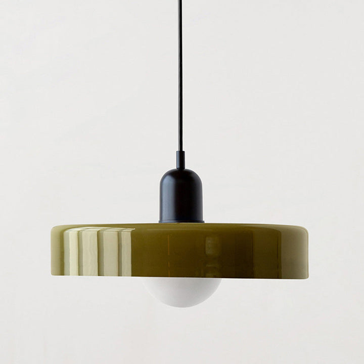 Farget glasspendellampe - BauLume | Luvikno