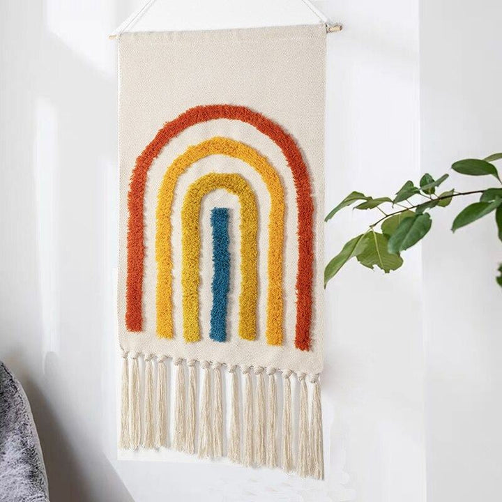 Moderne geometrisk veggkunst Luvikno